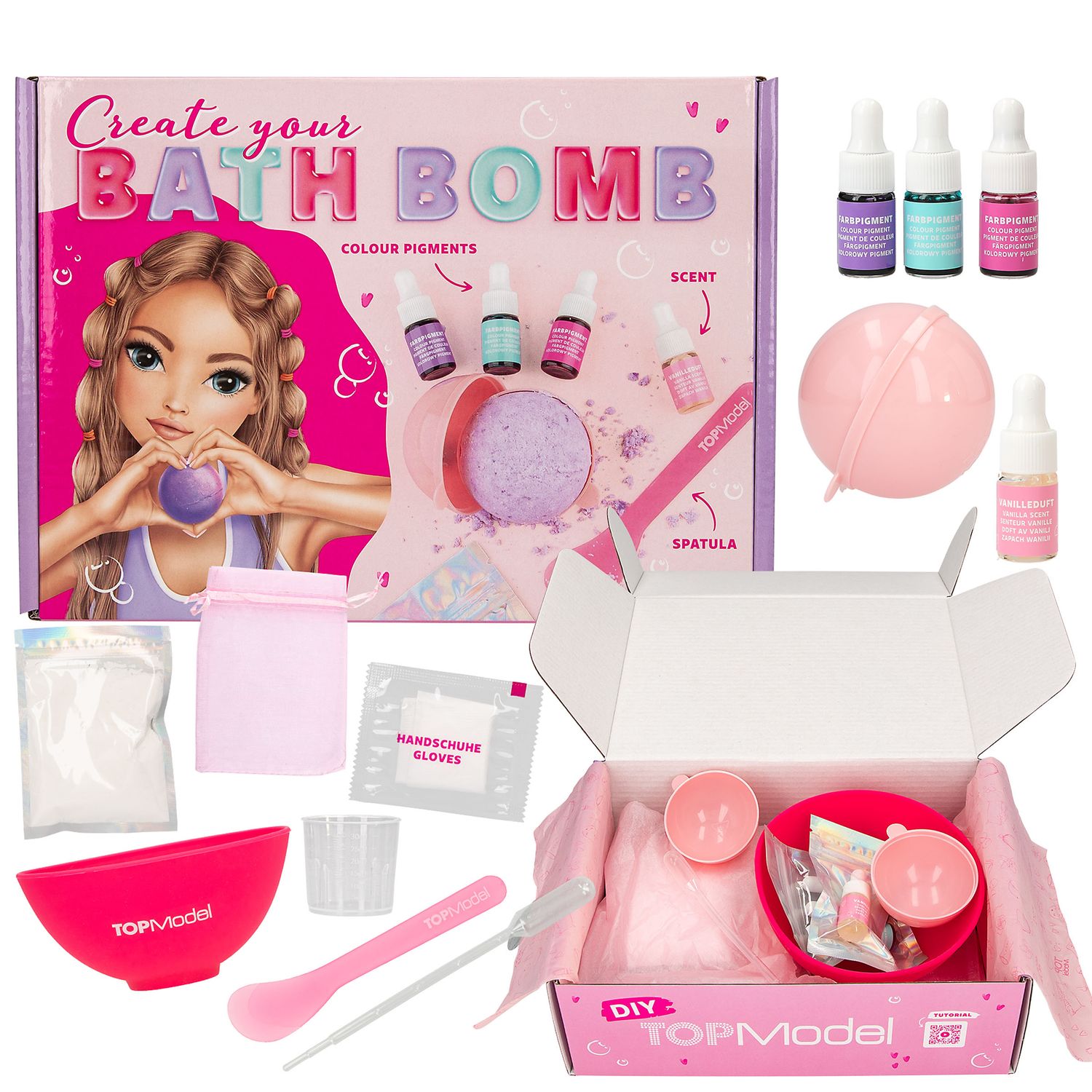 TOPModel create your bath bomb set