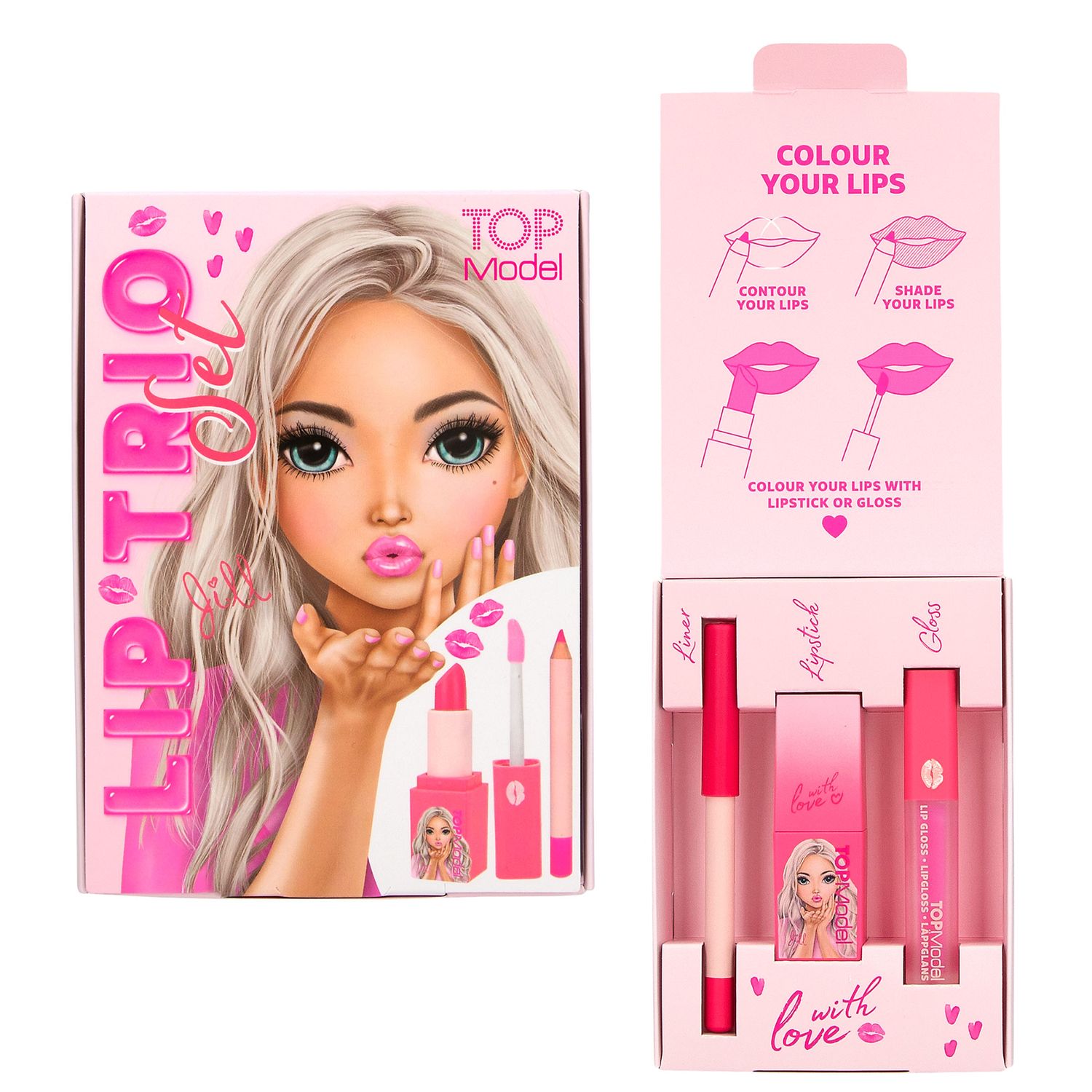 TOPModel lip trio