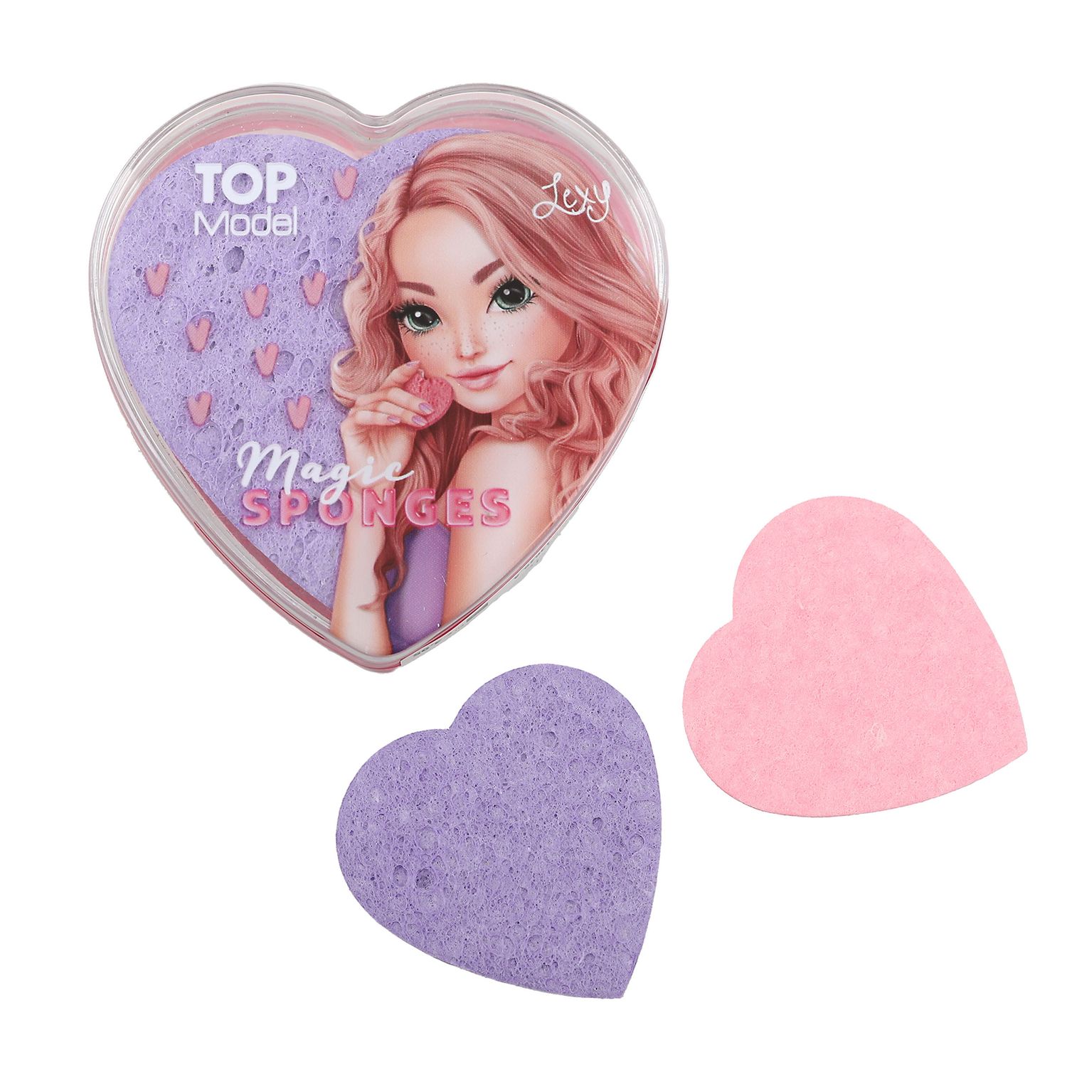 TOPModel magische hart sponsjes
