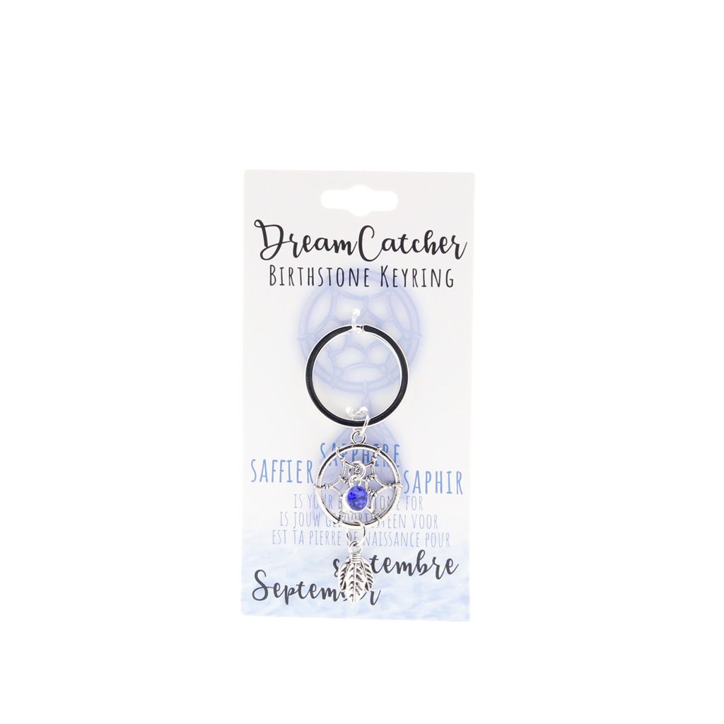 Birthstone sleutelhanger september dromenvanger