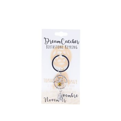 Birthstone sleutelhanger november dromenvanger