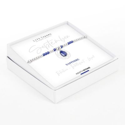 Birthstone armband september
