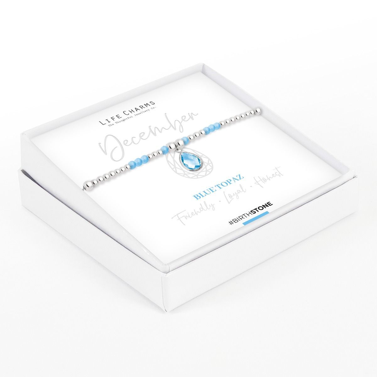 Birthstone armband december