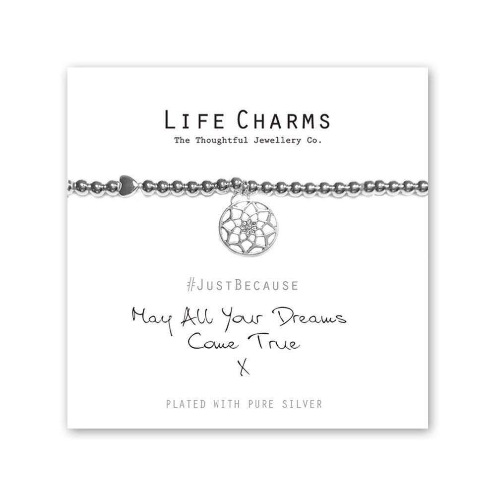 Life charms armband may all your dreams come true