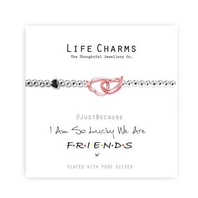 Life charms armband lucky friends