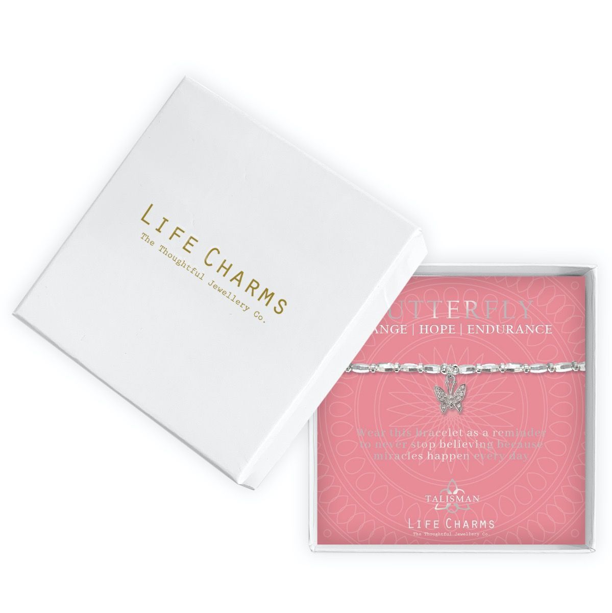 Life charms talisman butterfly