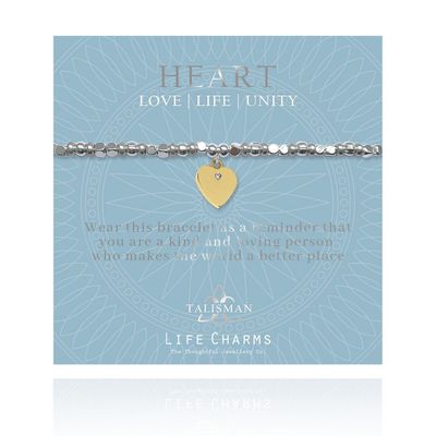 Life charms talisman heart