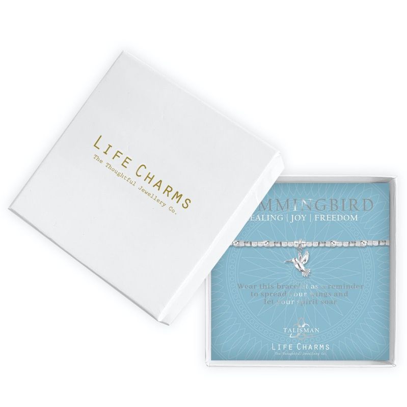 Life charms talisman hummingbird