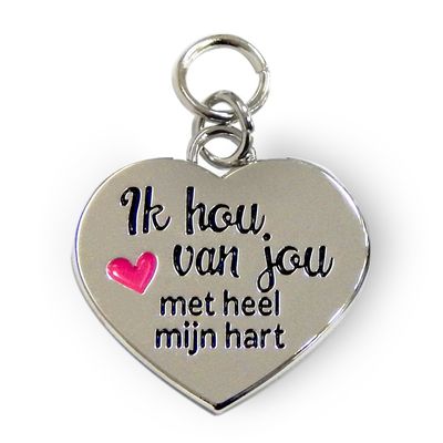 Charms for you bedel ik hou van jou