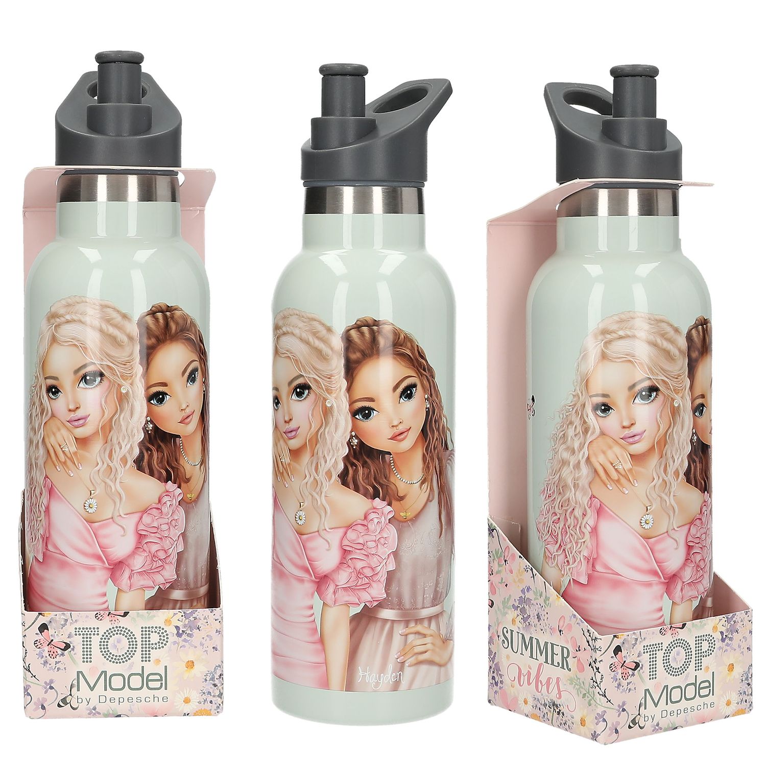 TOPModel drinkfles edelstaal SUMMER FEELING