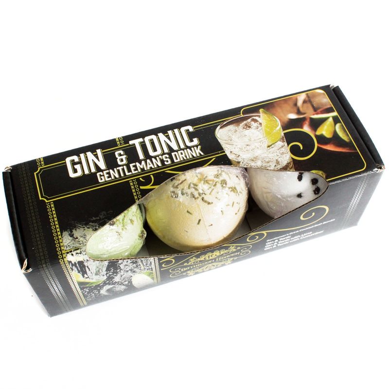 Set van 3 Gin &amp; tonic bad bommen