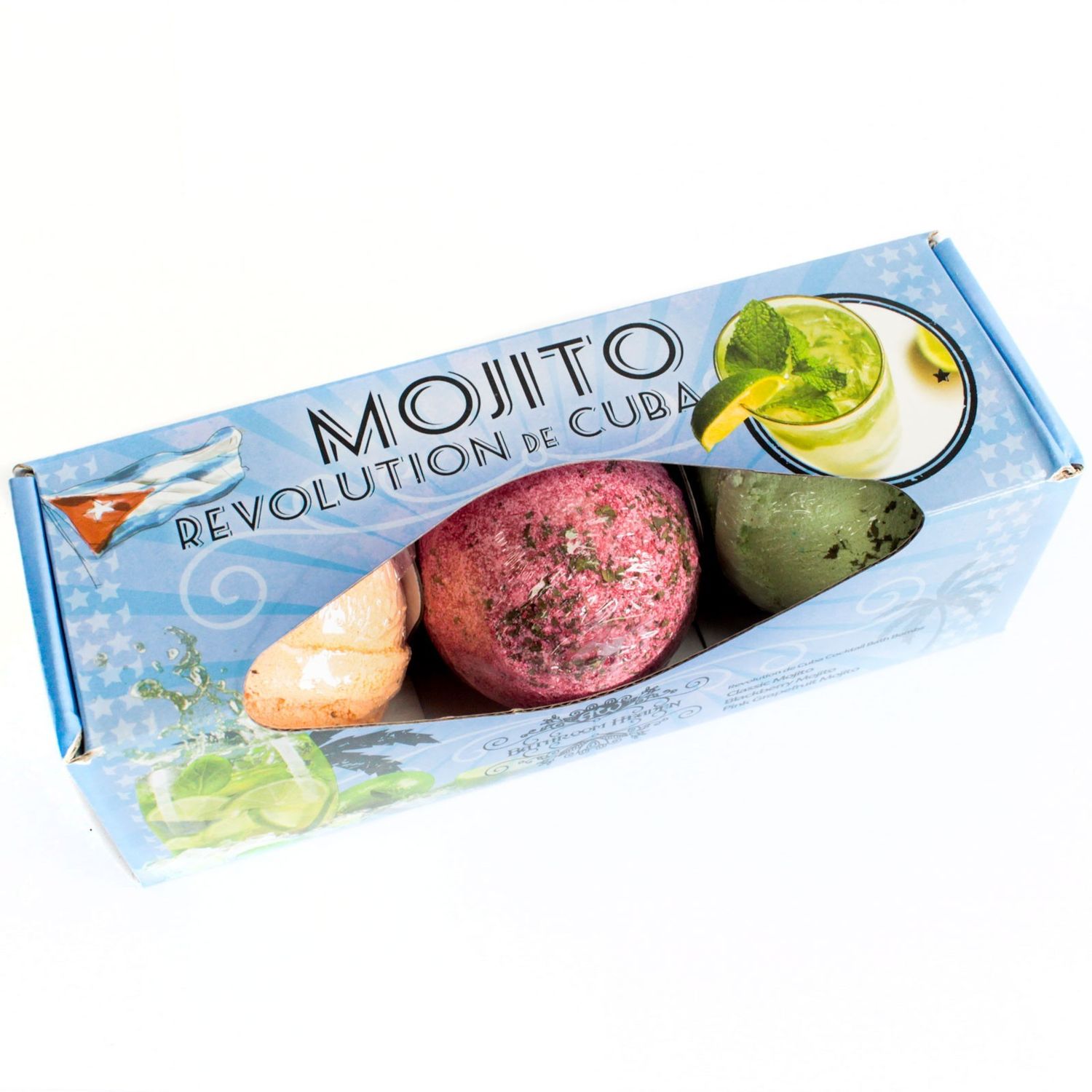 Set van 3 mojito bad bommen