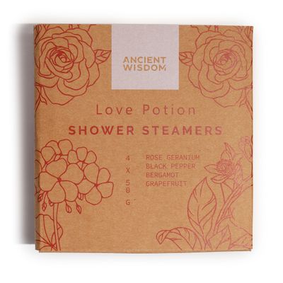 Zen Douche Stomers - Therapie Wellness Kwartet - Liefdesdrankje (Roze Rood)