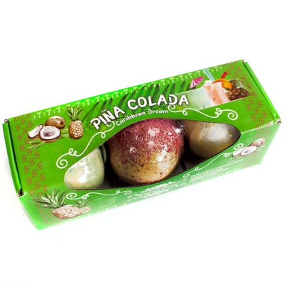 Set van 3 Pina colada bad bommen