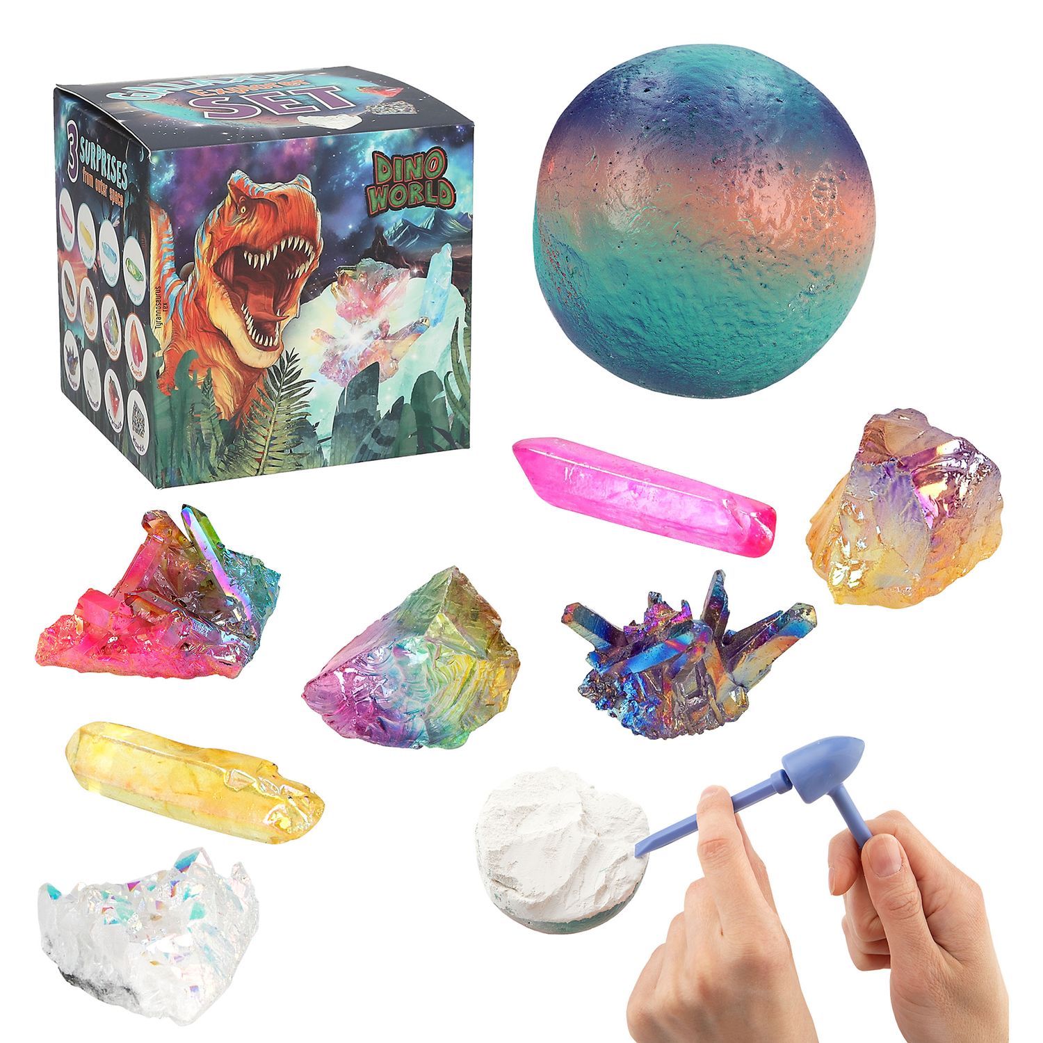 Dino world galaxy explore set