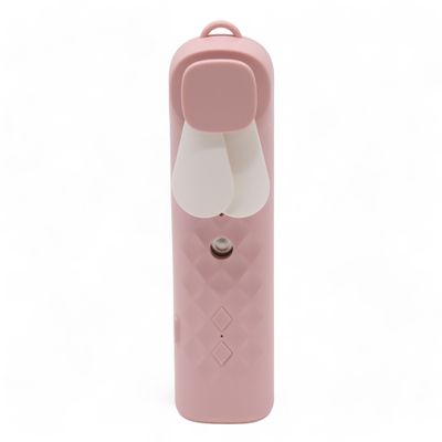 Roze nano gezichtsventilator &amp; spray