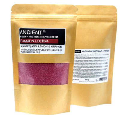 Aromatherapie bad zout - passie