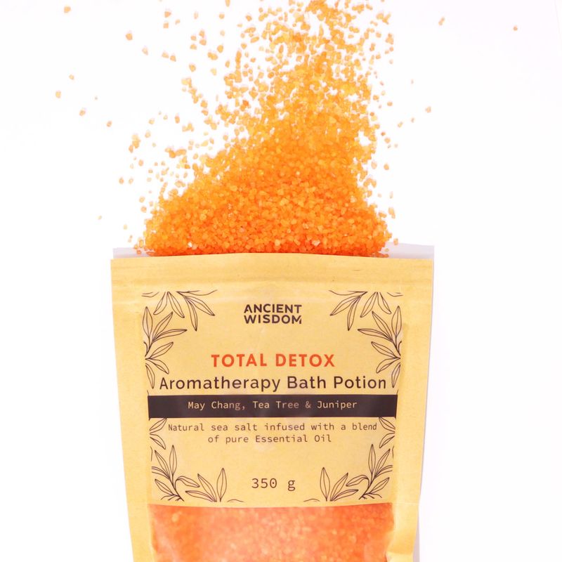 Aromatherapie bad zout - totale detox