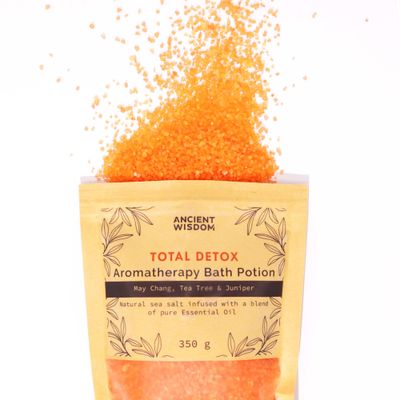 Aromatherapie bad zout - totale detox