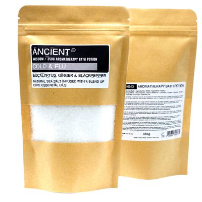 Aromatherapie bad zout - verkoudheid en griep