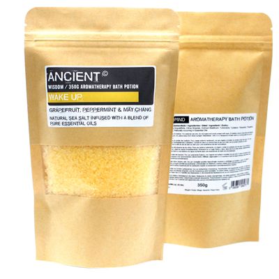 Aromatherapie bad zout - wakker worden