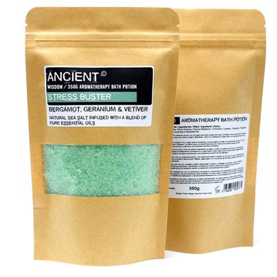 Aromatherapie bad zout - stressbreker