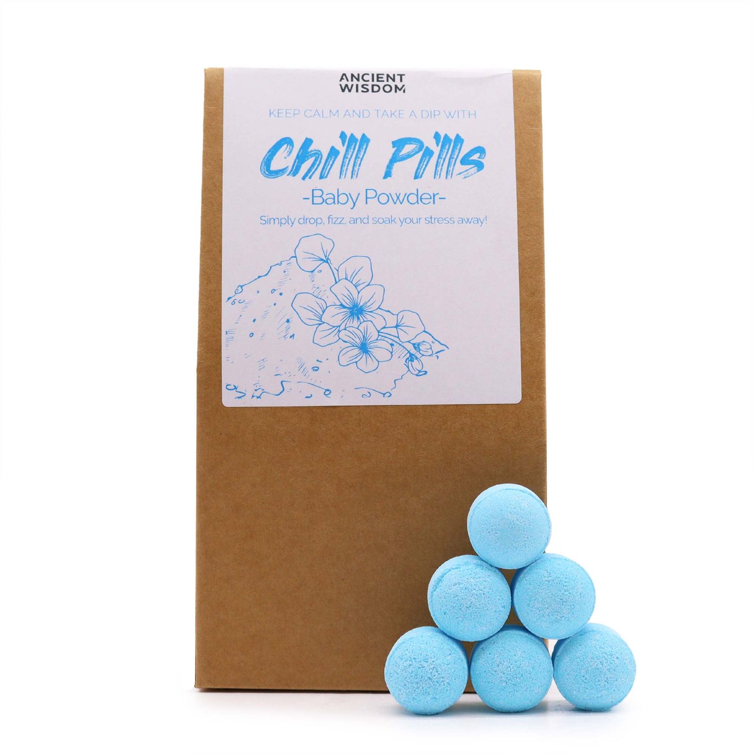 Chill pills bad bommen - babypoeder