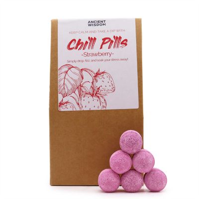 Chill pills bad bommen - aardbei