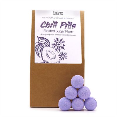 Chill pills bad bommen - gevroren suikerpruim