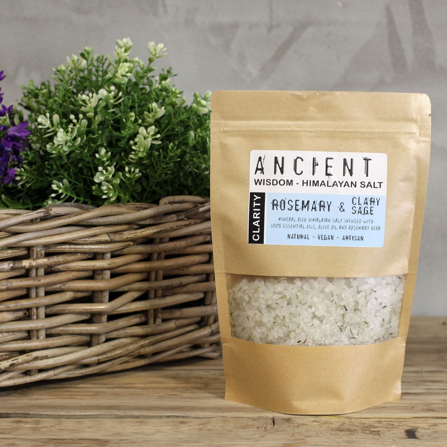Himalayan bad zout mix 500gr - helderheid