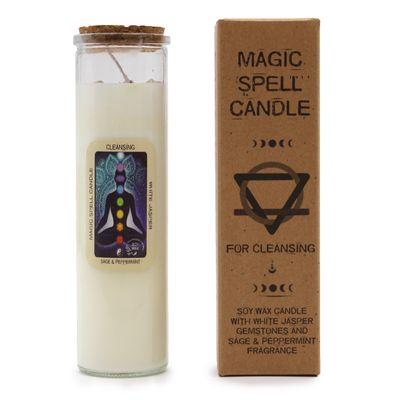 Magic spell kaars - reinigen
