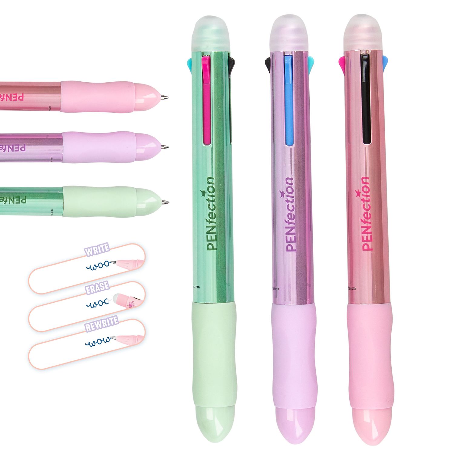 PENfection uitwisbare gelpen 4 kleuren