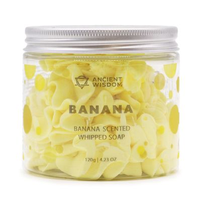 Banaan slagroomzeep