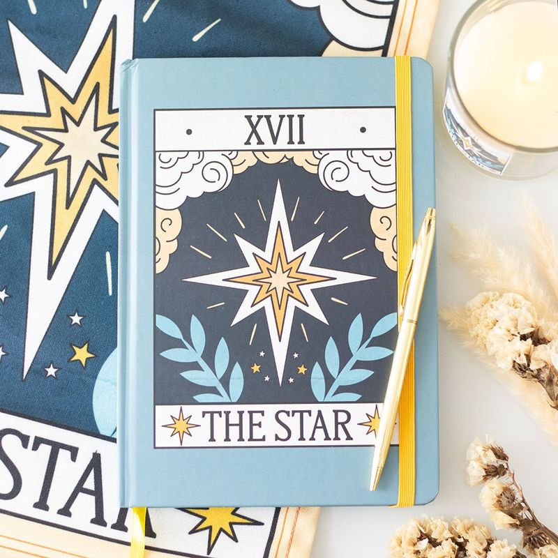 Tarot A5 notitieboek de ster