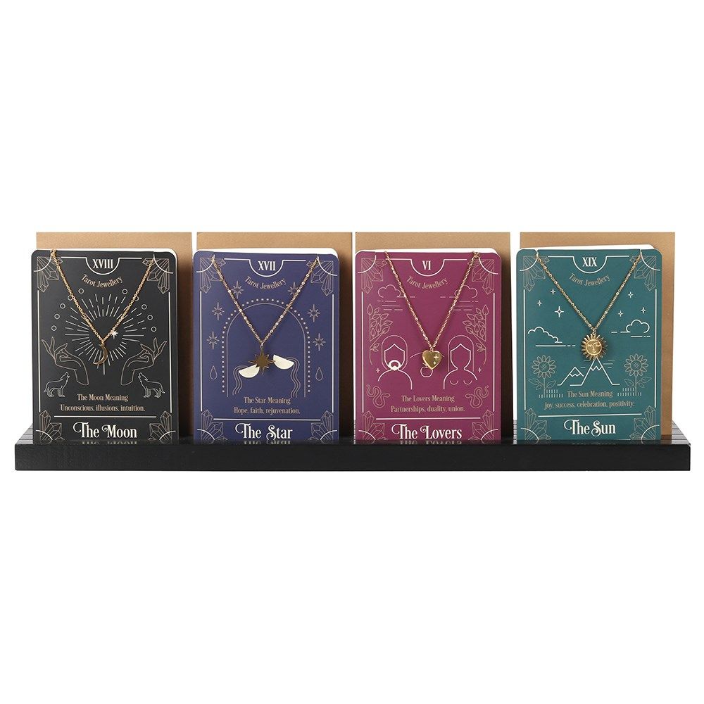 Tarot wenskaart met ketting