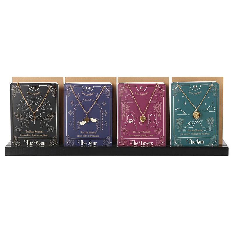 Tarot wenskaart met ketting