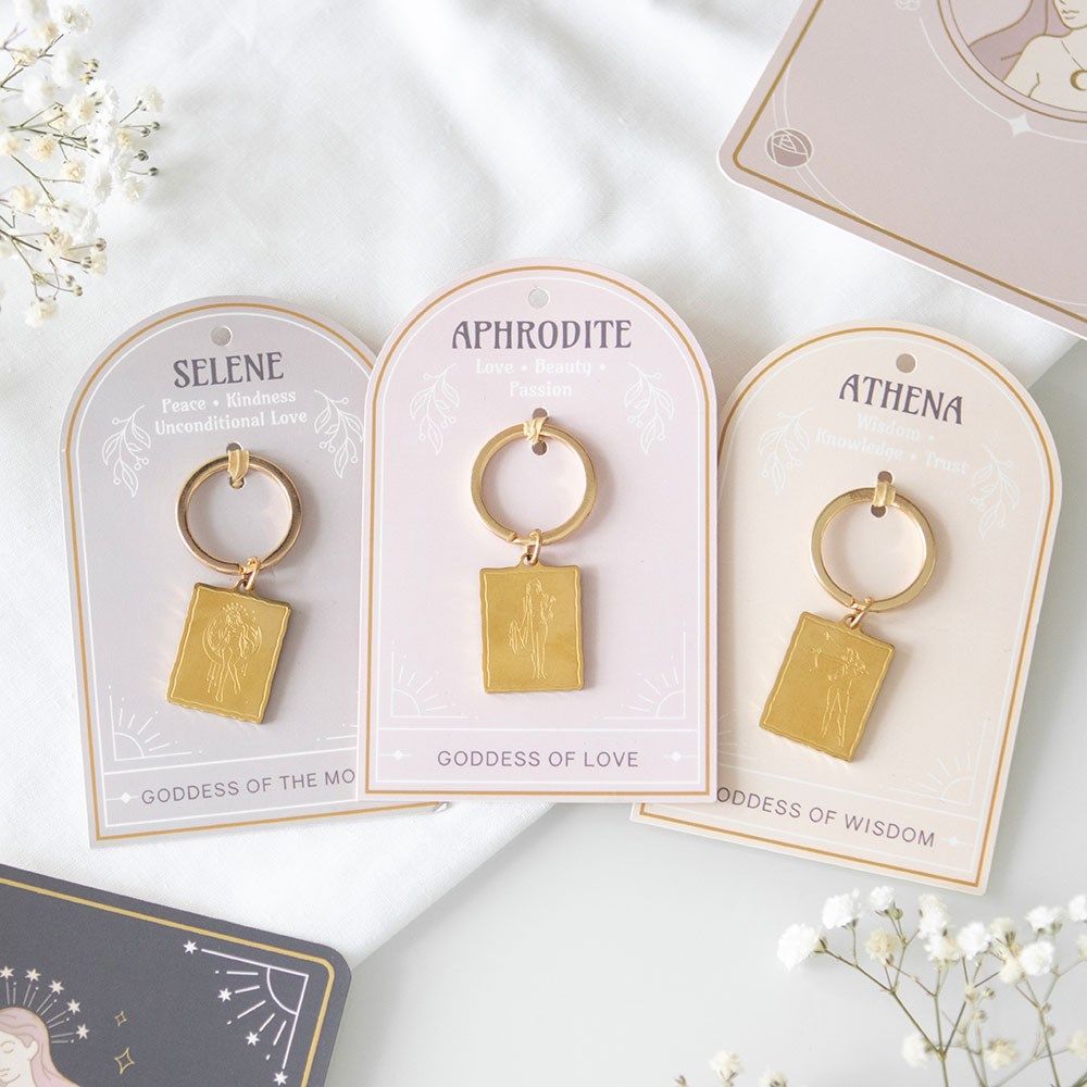 Godess talisman sleutelhanger