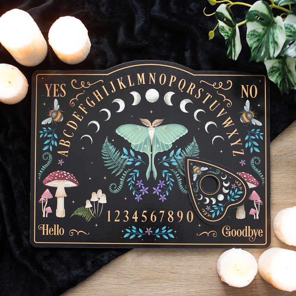 Luna Moth ouija bord