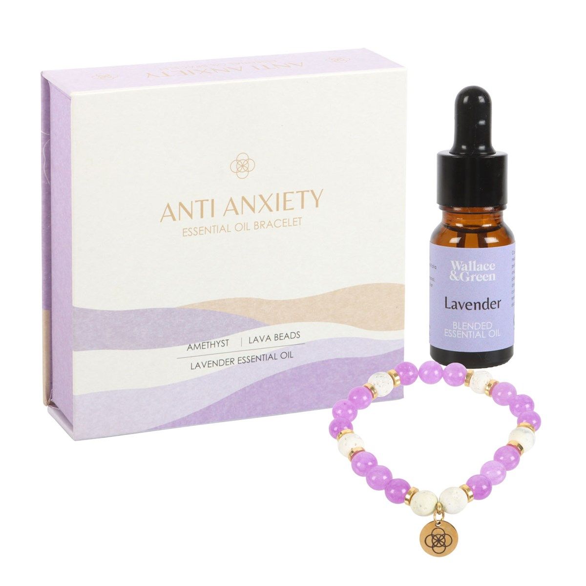 Anti angst set armband &amp; olie