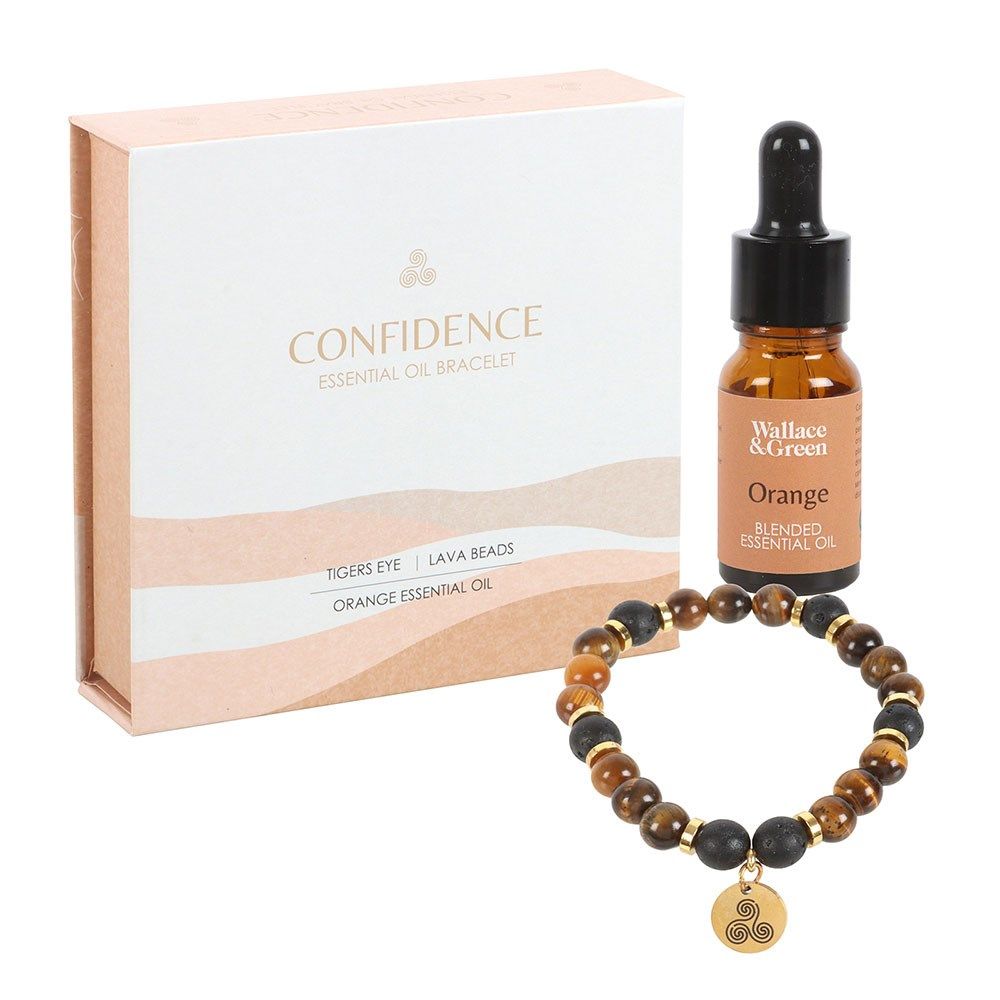 Zelfvertrouwen set armband &amp; olie