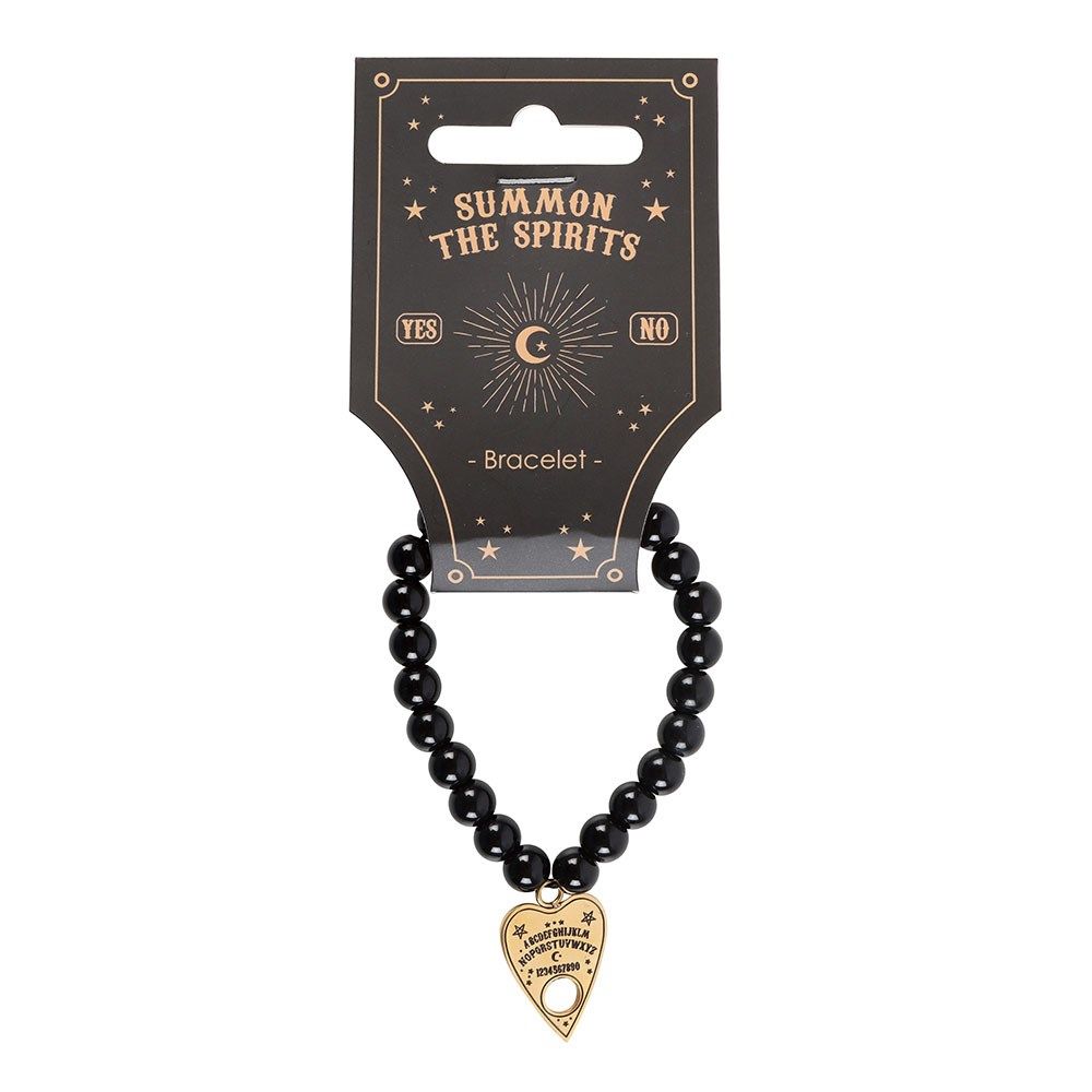 Armband met ouija bord planchet detail