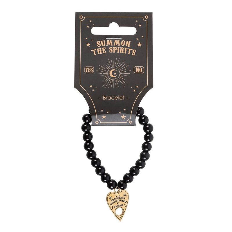 Armband met ouija bord planchet detail