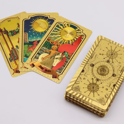 Gouden tarot set