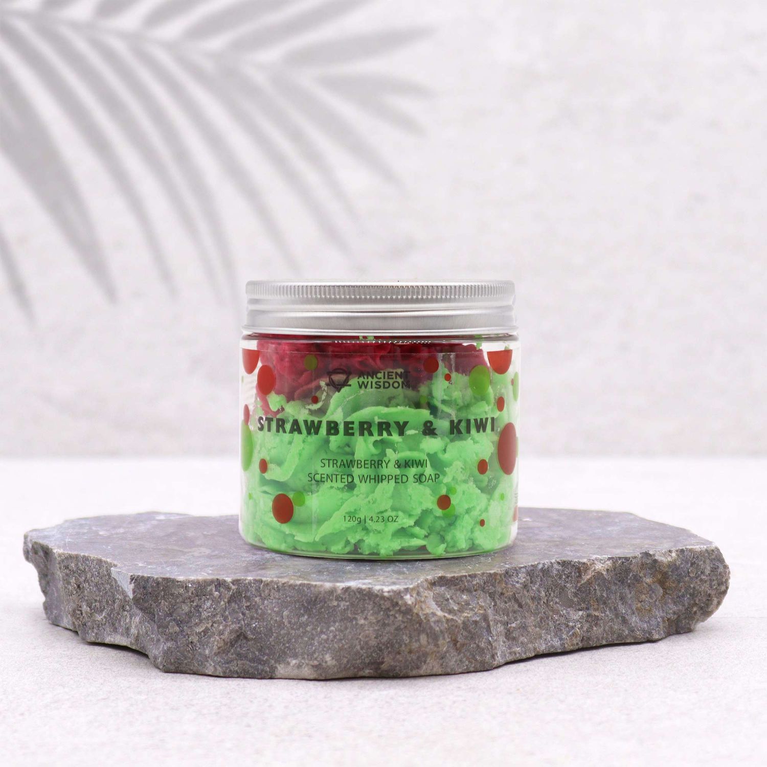 Aardbei &amp; kiwi slagroomzeep