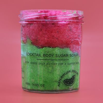 Geparfumeerde suiker body scrub - Watermeloen Daiquiri