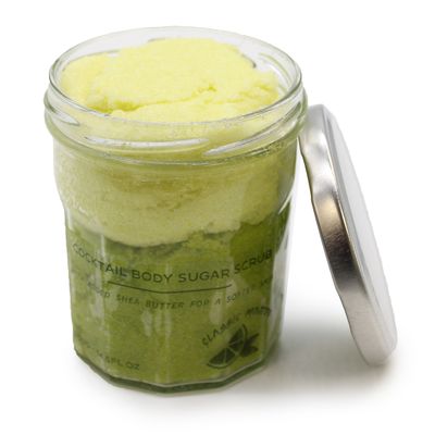 Geparfumeerde suiker body scrub - klassieke mojito