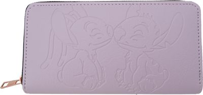Stitch portemonnee roze