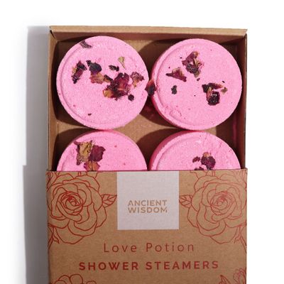 Zen Douche Stomers - Therapie Wellness Kwartet - Liefdesdrankje (Roze Rood)