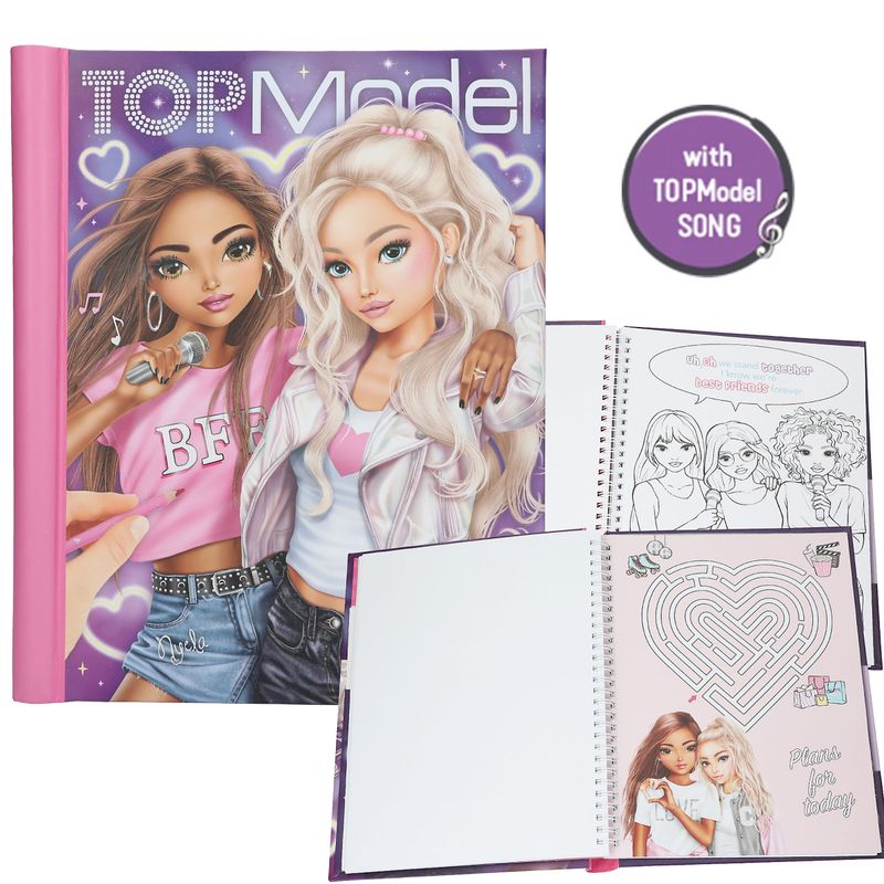 TOPModel kleur en spelboek BFF met LED en geluid