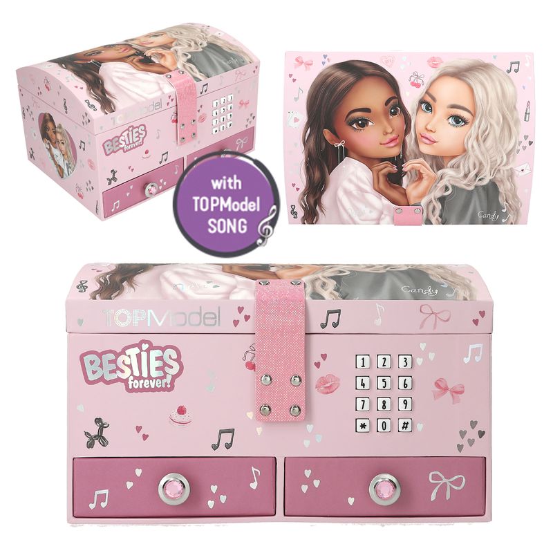 TOPModel sieradendoos met code en geluid BFF
